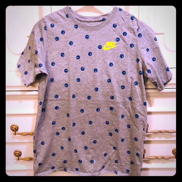 nike smiley face shirt